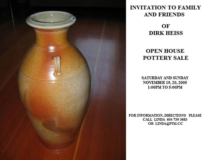 Dirk Heiss Pottery